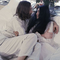 Unseen Photos Of John Lennon and Yoko Ono's Bed-In
