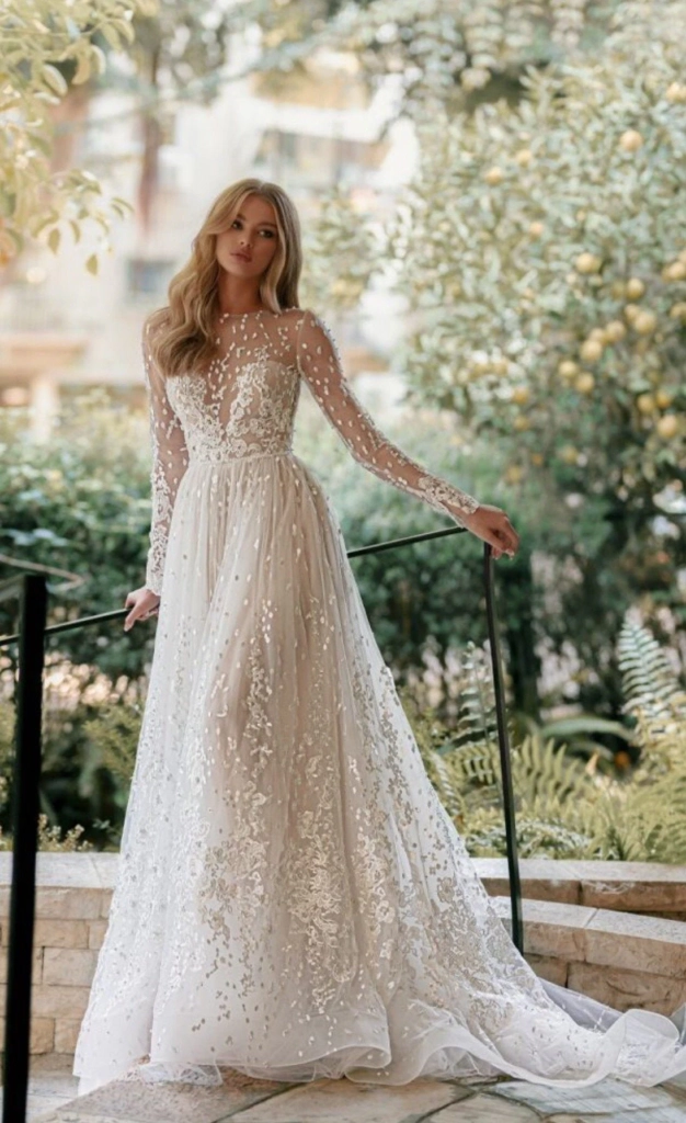 Church-Inspired Wedding Dress