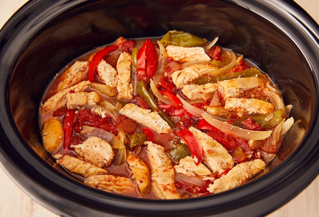 Crockpot Chicken Fajitas