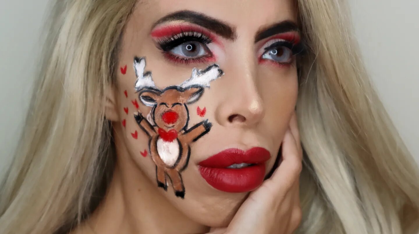 Easy Christmas Makeup Look