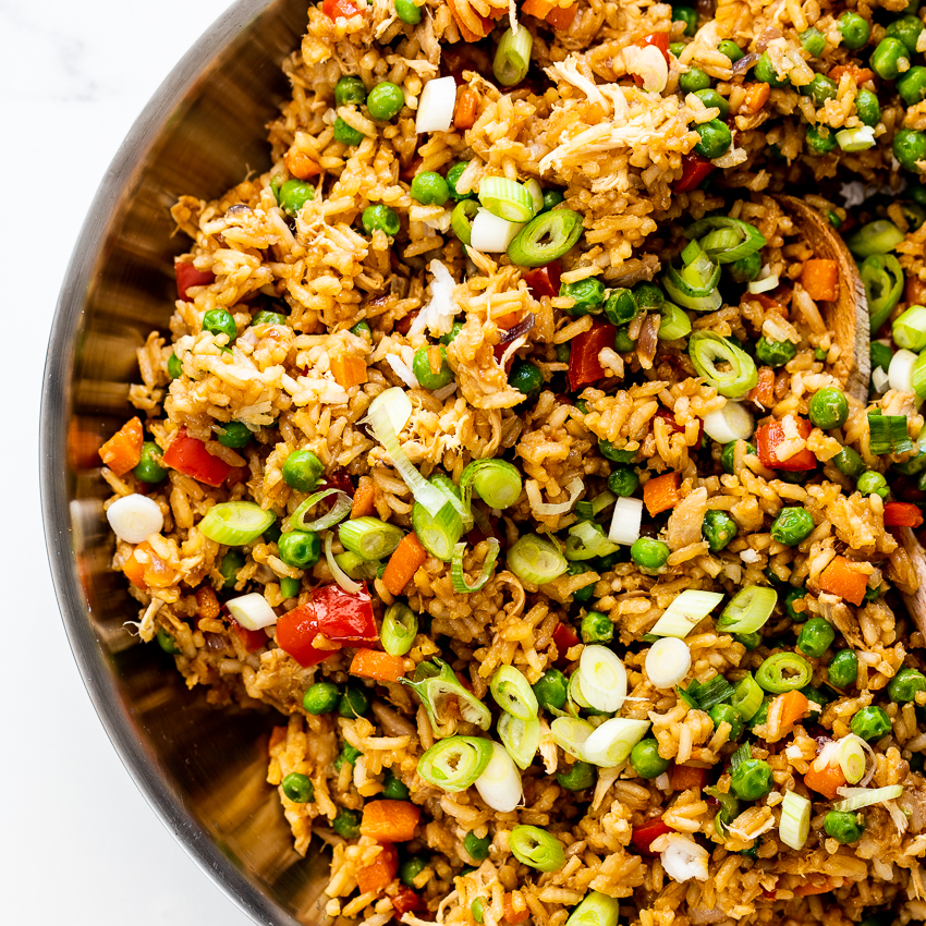 Rotisserie Chicken Fried Rice