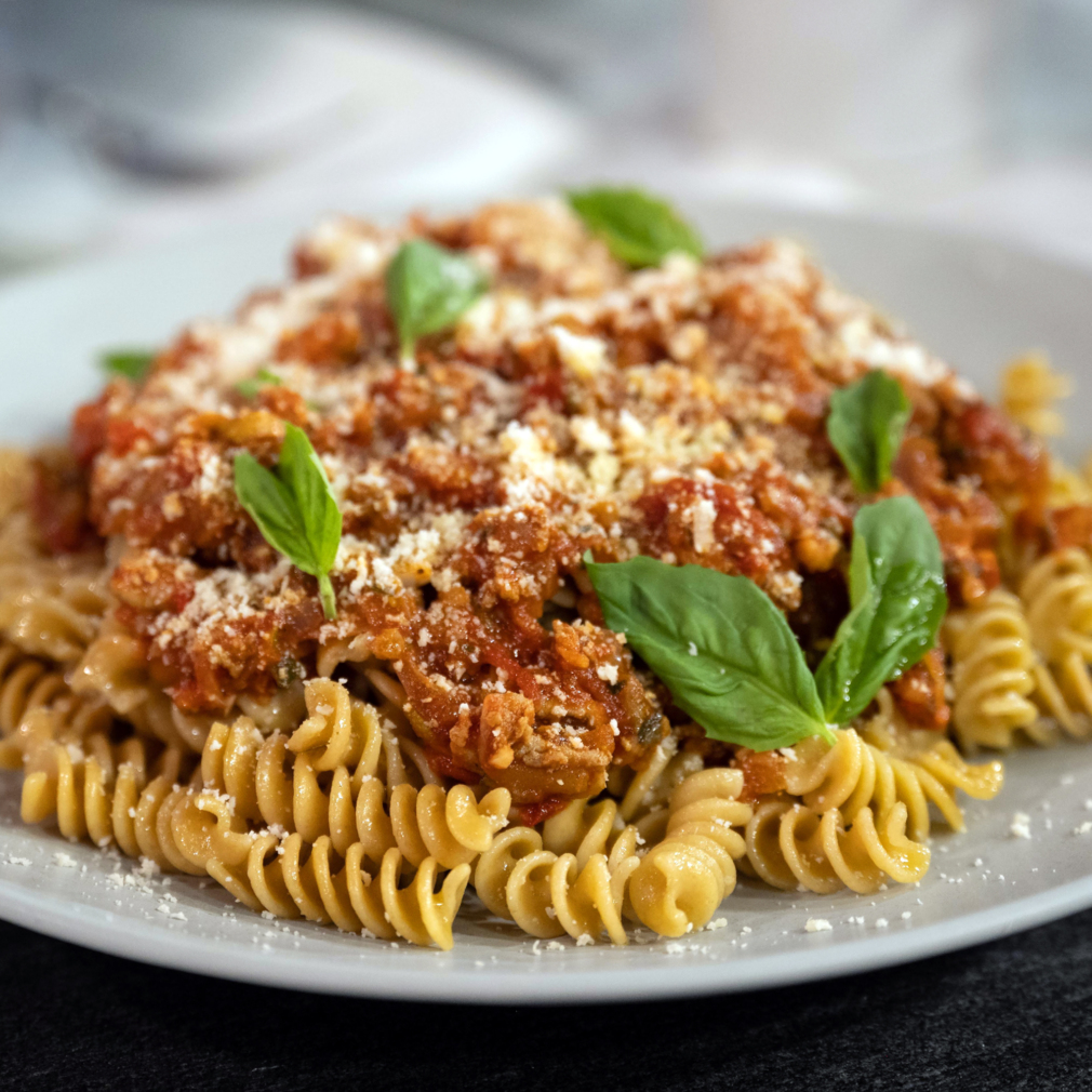 trader joe's turkey bolognese