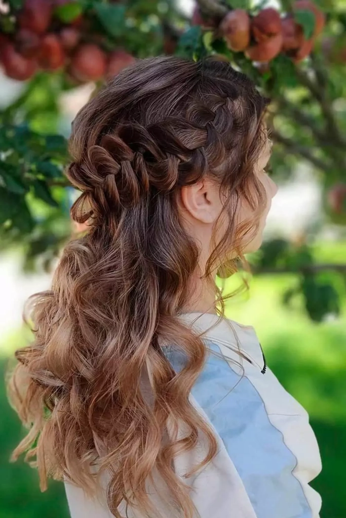 Dutch Braid Crown