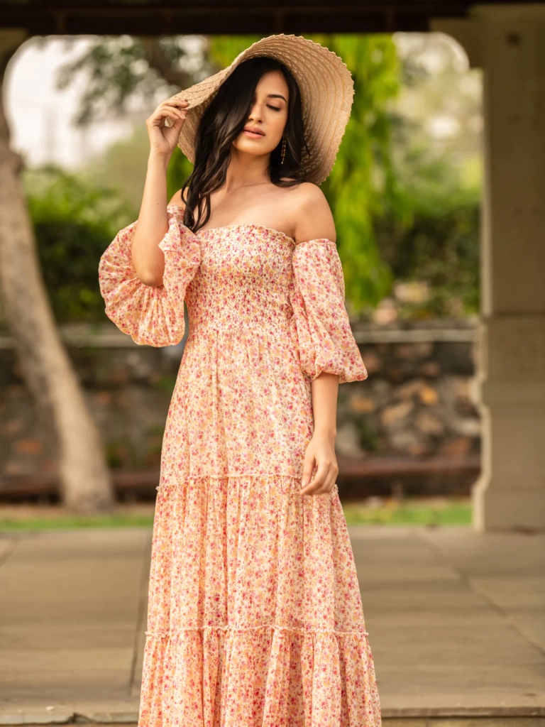 Off-The-Shoulder Dress