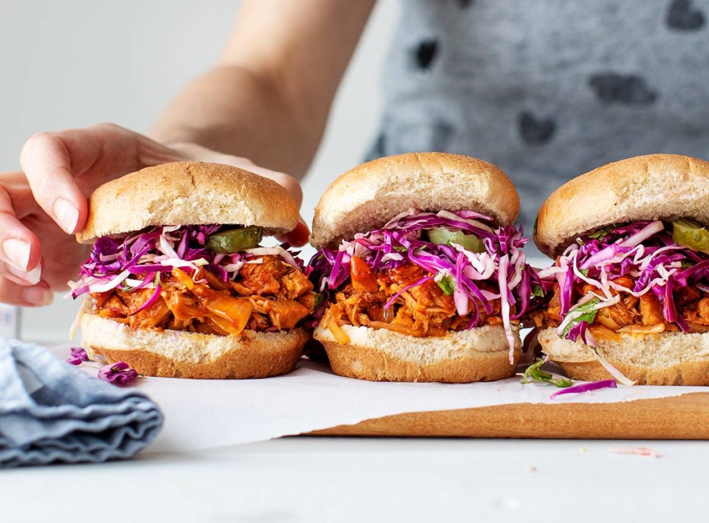 Barbecue Jackfruit Sliders