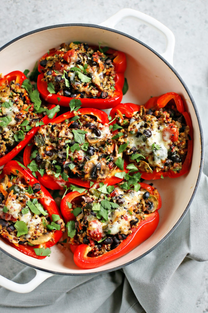 Quinoa-Stuffed Peppers