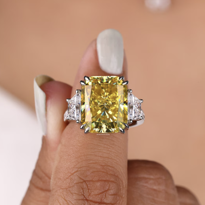 Why Does My Moissanite Look Yellow?